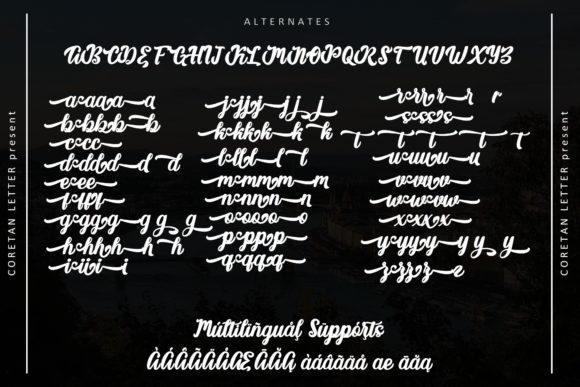 Morgantara Font Poster 8