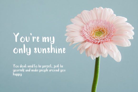 My Sunny Upside Font Poster 3