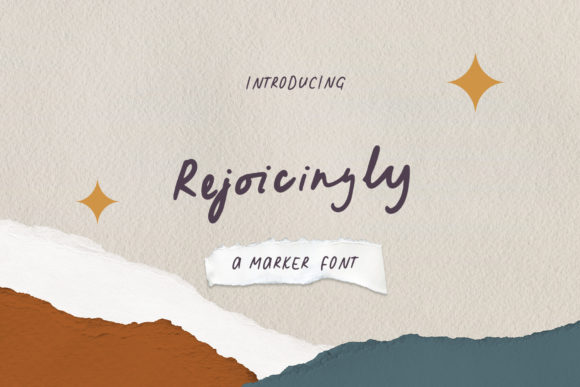 Rejoicingly Font Poster 1