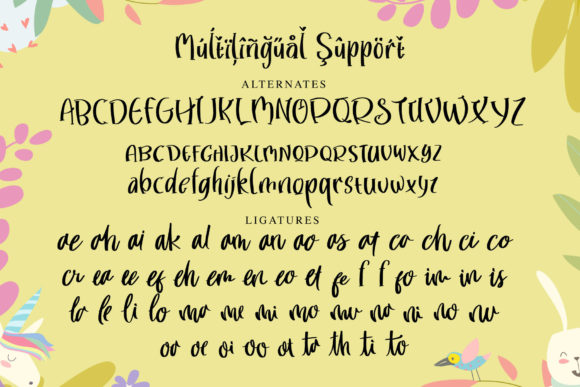 Rosted Charm Font Poster 4