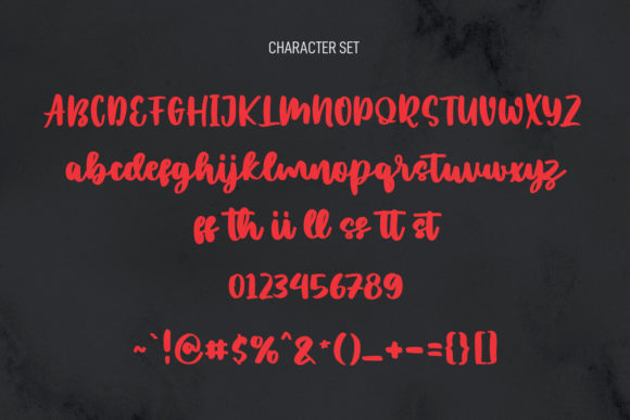 Sailmelly Script Font Poster 8