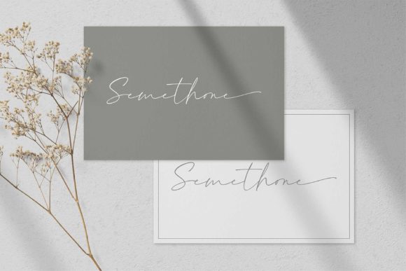 Semethone Font Poster 3