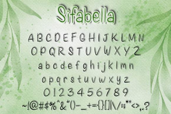 Sifabella Font Poster 2