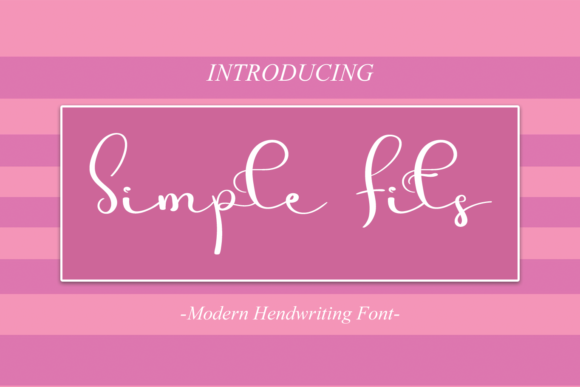 Simple Fits Font