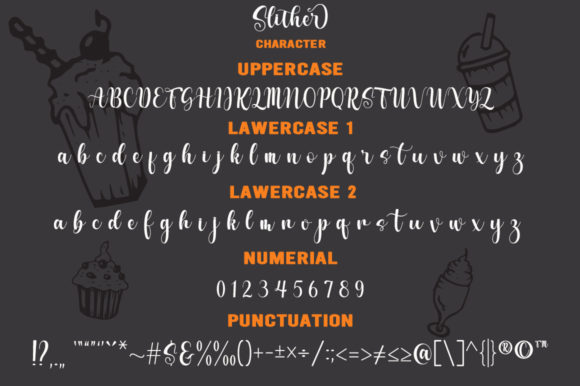 Slither Bakery Font Poster 5