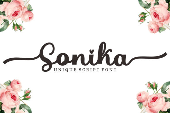 Sonika Script Font