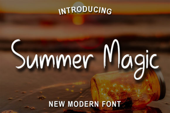 Summer Magic Font Poster 1