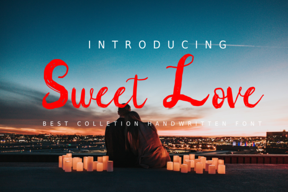 Sweet Love Font Poster 1