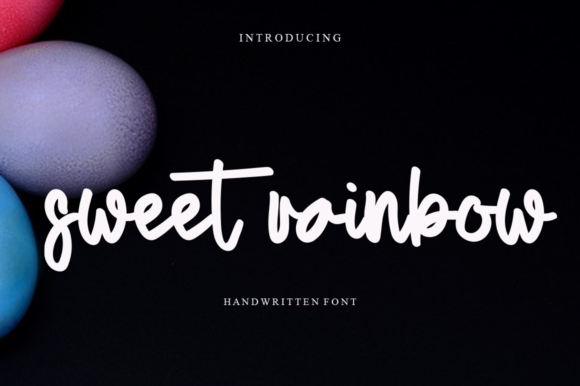 Sweet Rainbow Font