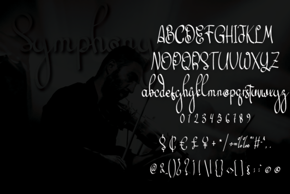 Symphony Font Poster 2
