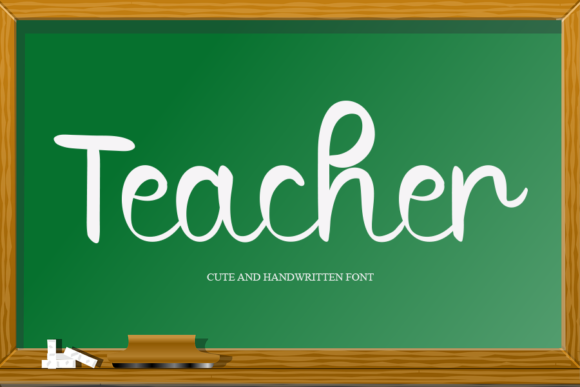 Teacher Font