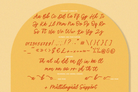 The Rushford Font Poster 11