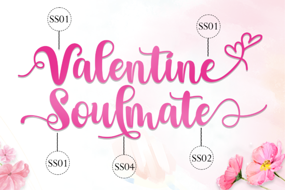 Valentine Soulmate Font Poster 6