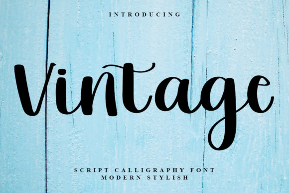 Vintage Font