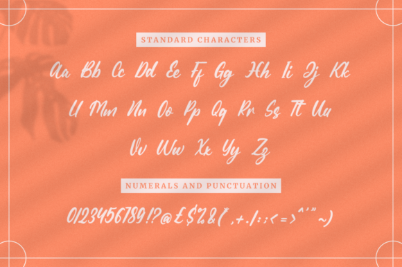 Warmtone Font Poster 10