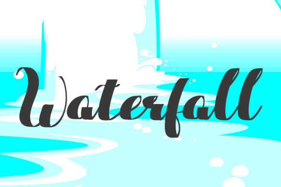 Waterfall Font