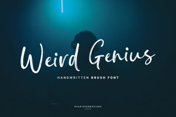 Weird Genius Font - Font Canyon