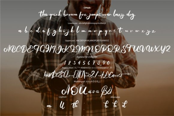 Acetiles Font Poster 6