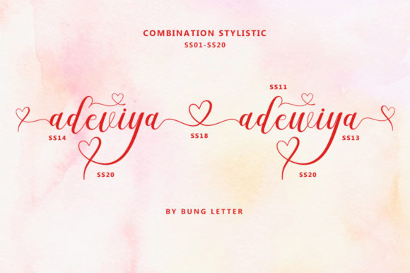 Adeviya Adewiya Font Poster 4