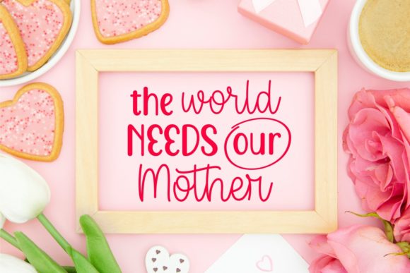 Adorable Mother Font Poster 4
