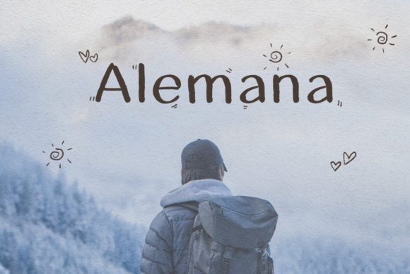 Alemana Font Poster 1