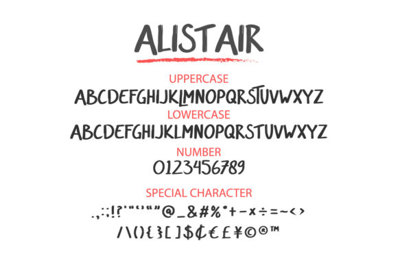 Alistair Font Poster 5