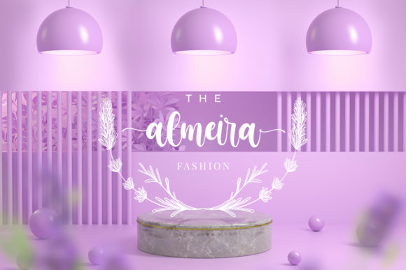 Almeira Font Poster 3