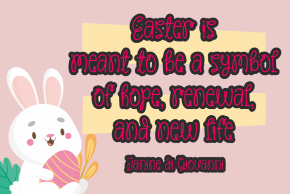 Always Easter Font Poster 2