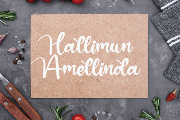 Amellina Font Poster 5