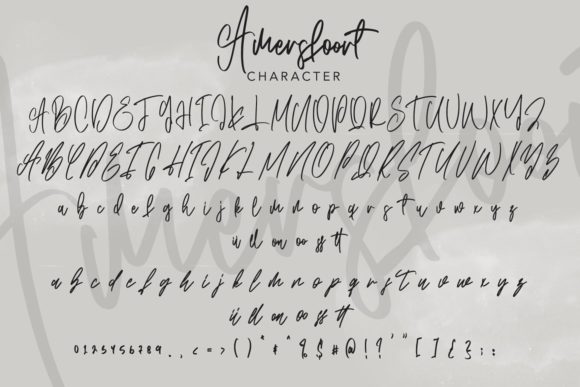 Amersfoort Font Poster 7