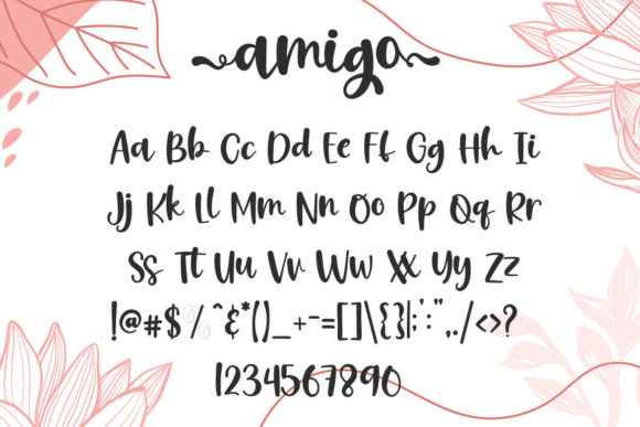 Amigo Font Poster 6