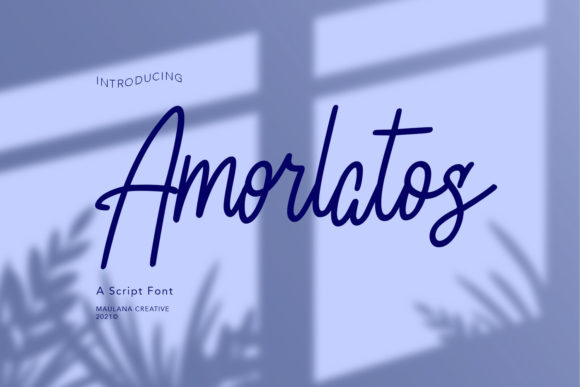 Amorlatos Font Poster 1