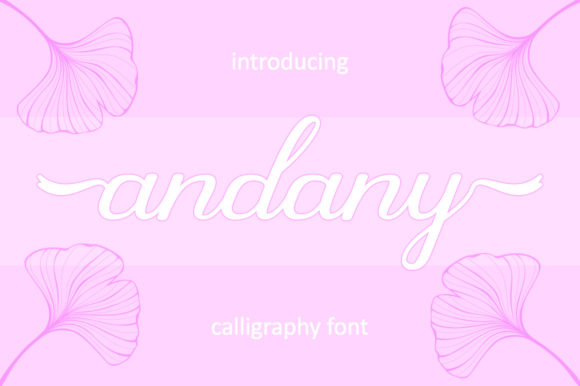 Andany Font Poster 1