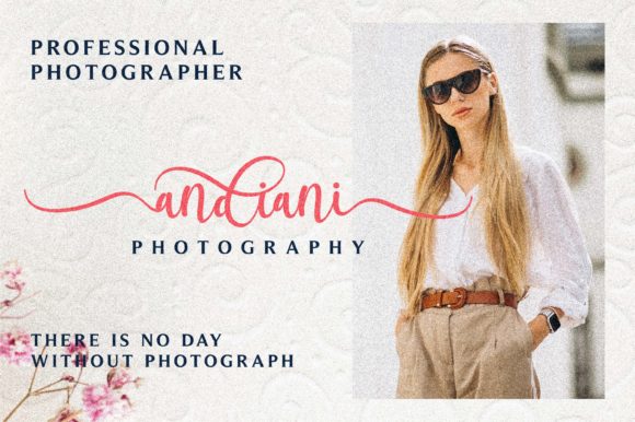 Andiani Font Poster 8