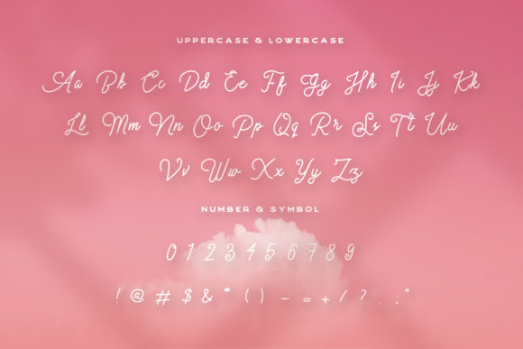 Andromeda Font Poster 4