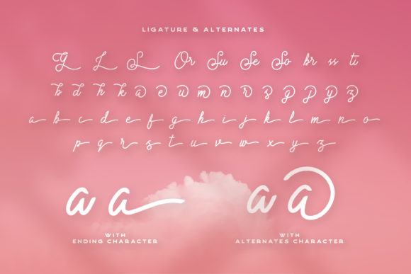 Andromeda Font Poster 5