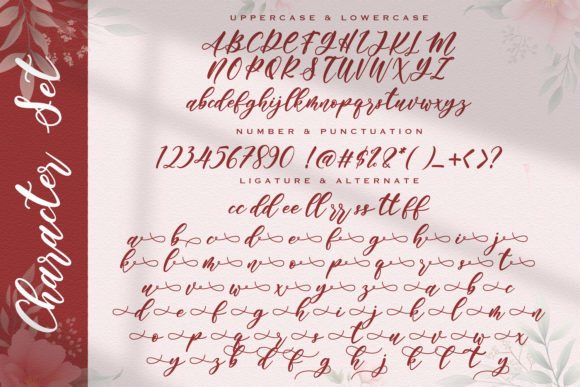 Angelina Rahmy Font Poster 14