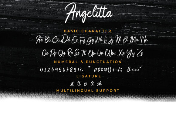 Angelitta Font Poster 7