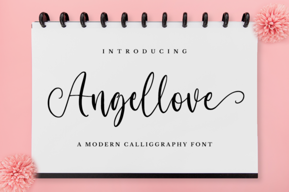 Angellove Font Poster 1