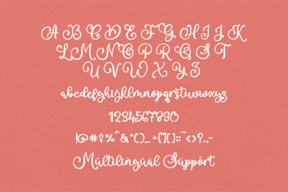 Apple and Sugar Font Poster 3