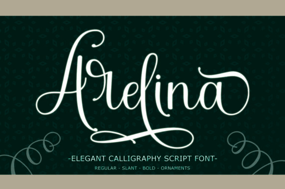 Arelina Font Poster 7