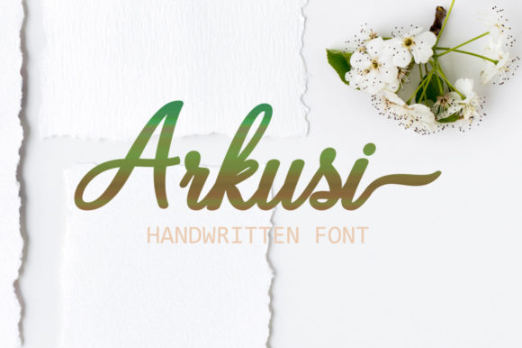 Arkusi Font Poster 1