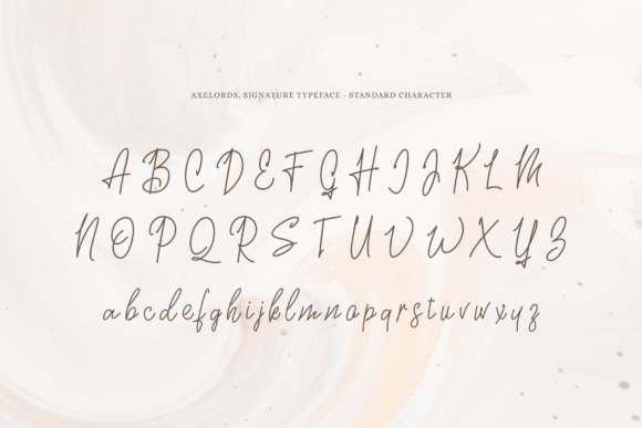 Axelords Font Poster 9