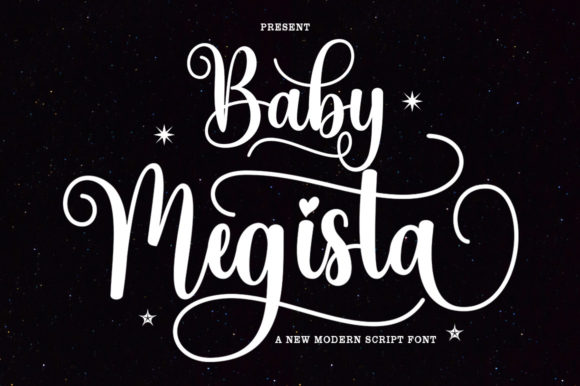 Baby Megista Font Poster 1