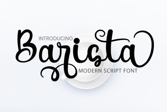 Barista Font Poster 1