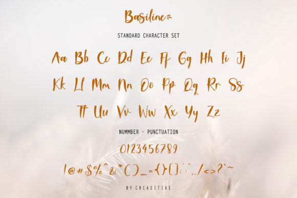 Basiline Font Poster 7