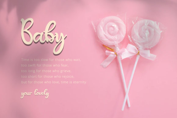 Beauty Angelin Font Poster 4