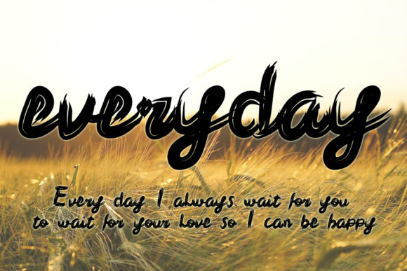 Beauty Day Font Poster 4