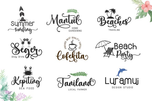 Beauty Summer Font Poster 7