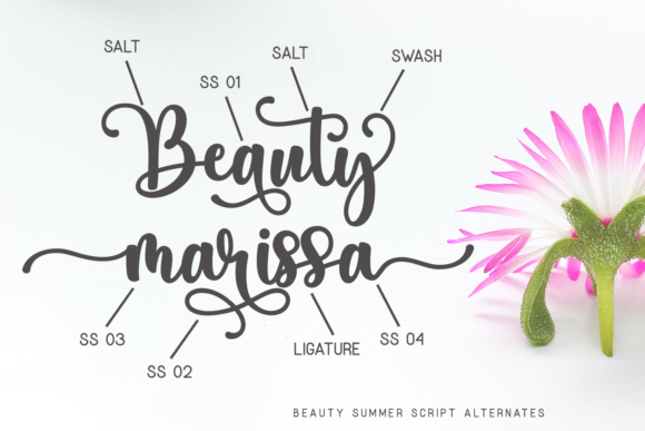 Beauty Summer Font Poster 10